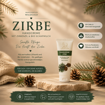 Handcreme Zirbe