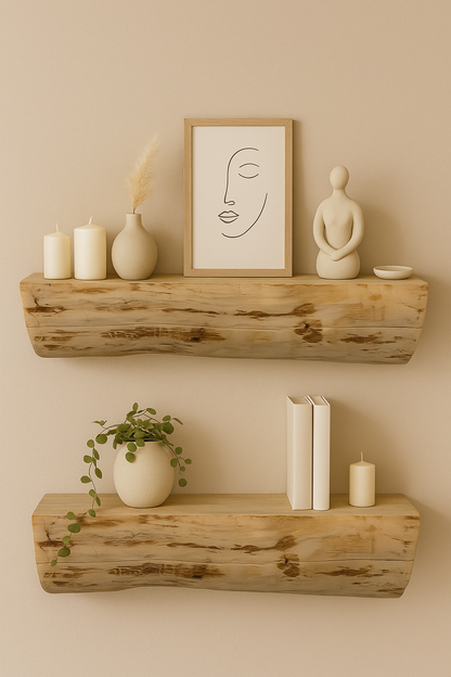 Schweberegal Baumstamm