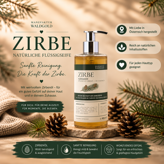 Naturseife Zirbe